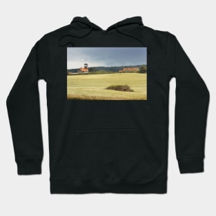 World War II pillbox in a field at Weybourne, Norfolk, UK Hoodie